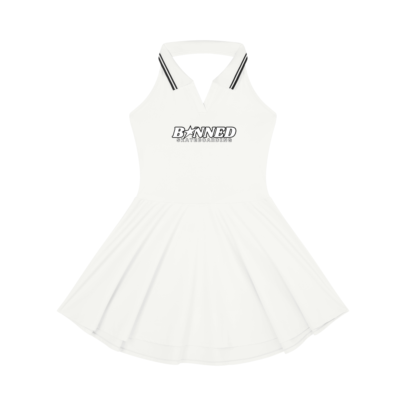 BXNNED FROM TENNIS DRESS