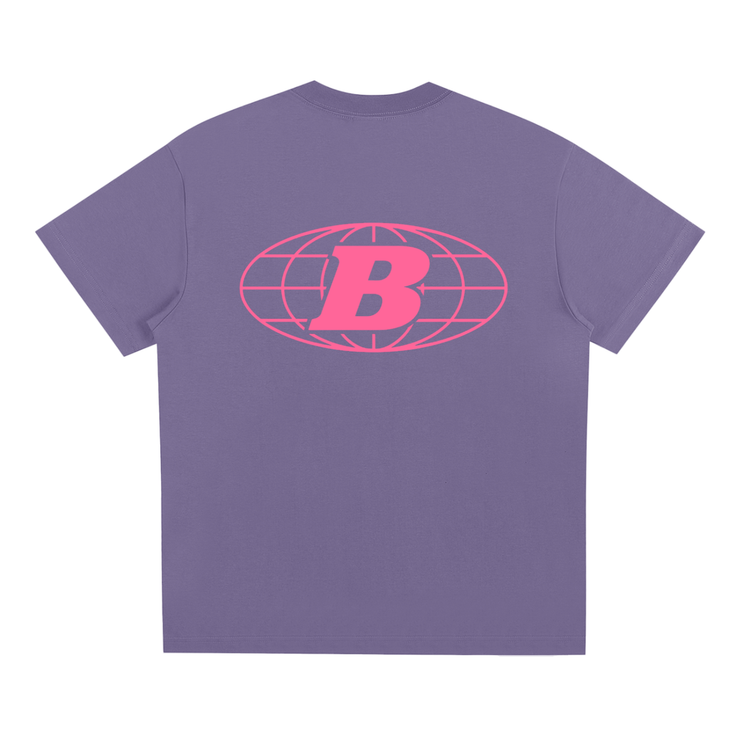 B LOGO TEE - PINK