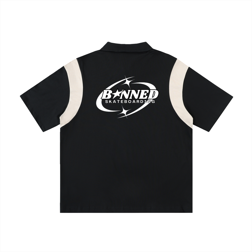 BXNNED CONTRAST POLO