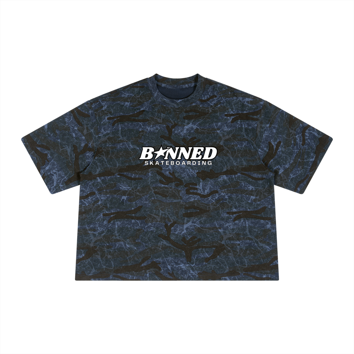 BXNNED CAMO TEE