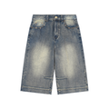 BXNNED BAGGY DENIM SHORTS