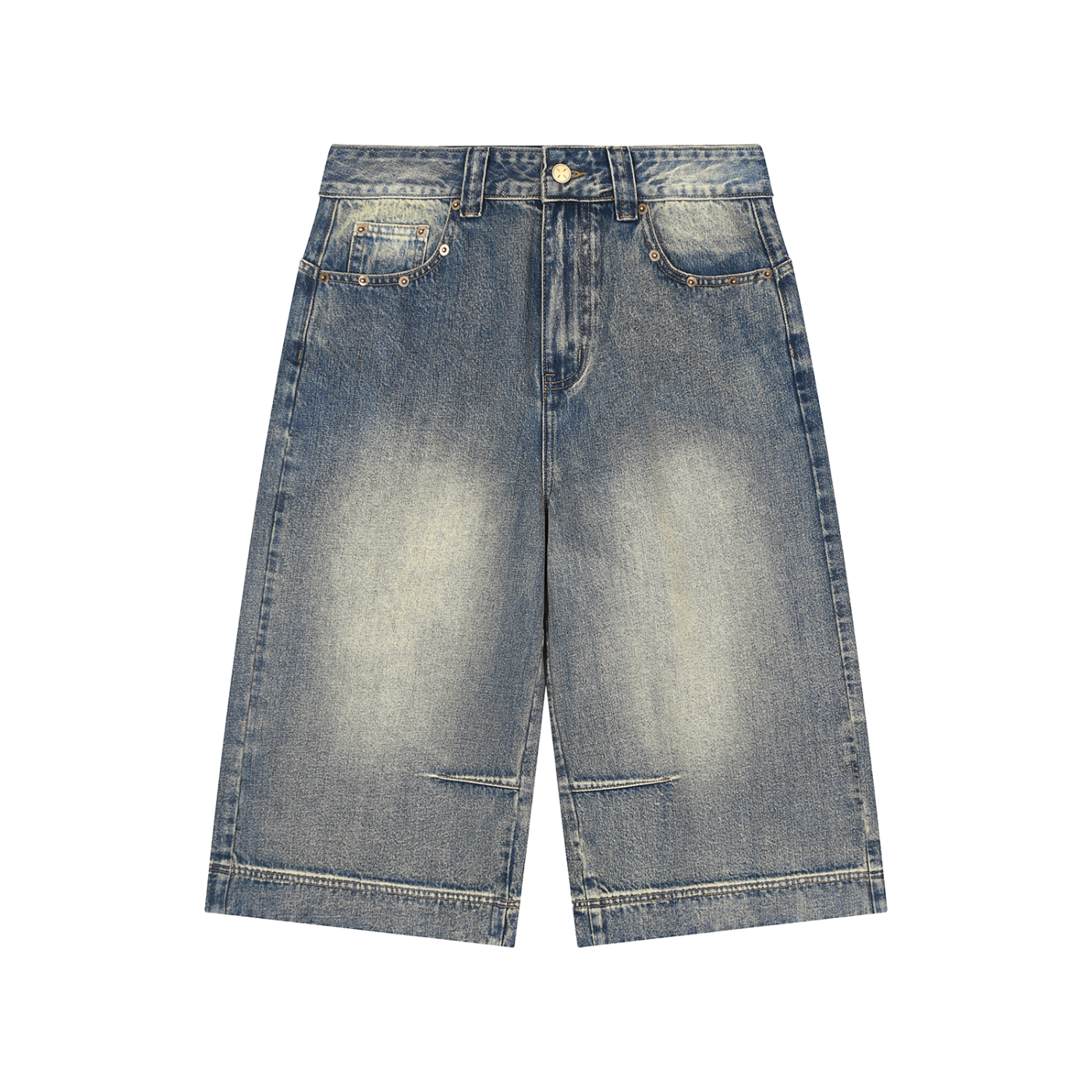 BXNNED BAGGY DENIM SHORTS