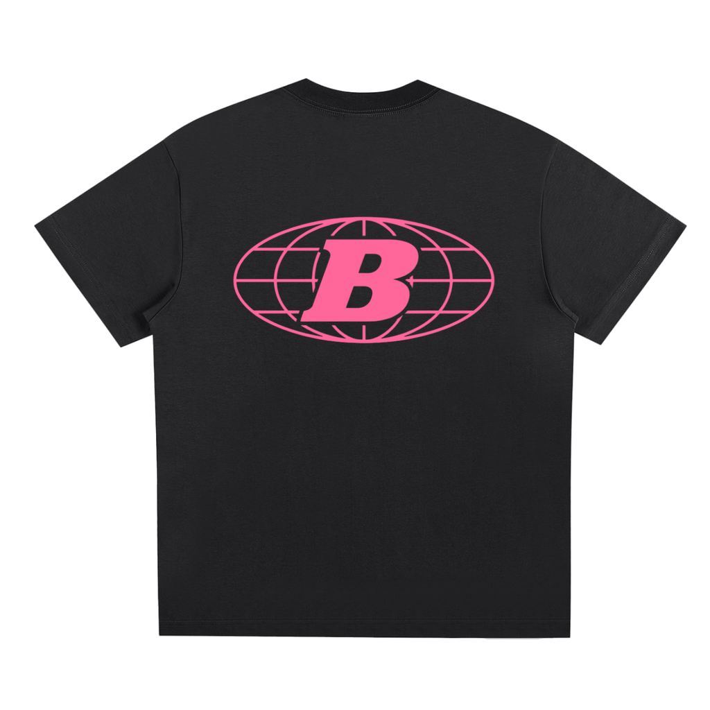 B LOGO TEE - PINK