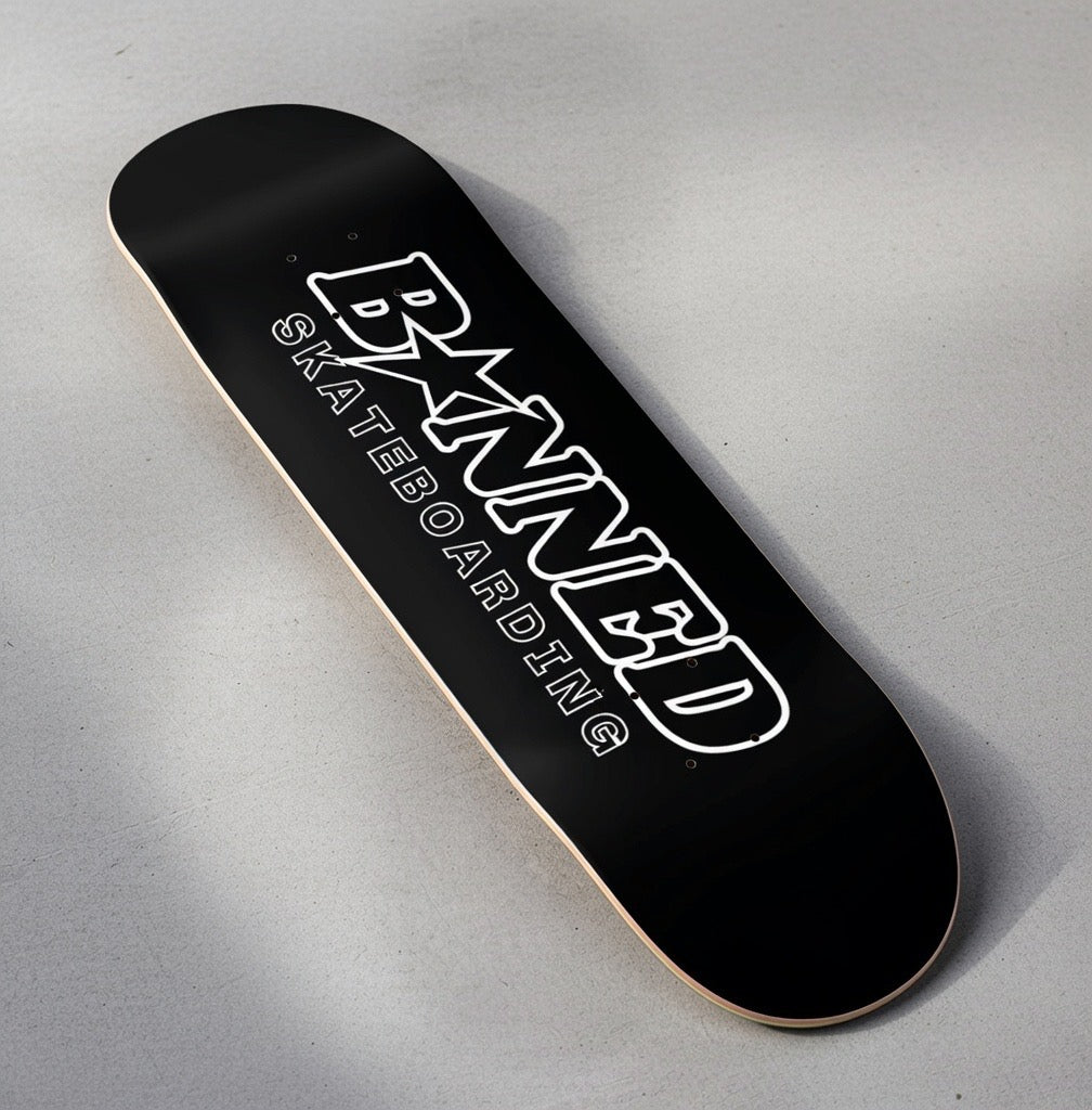 YIN & YANG SKATE DECK