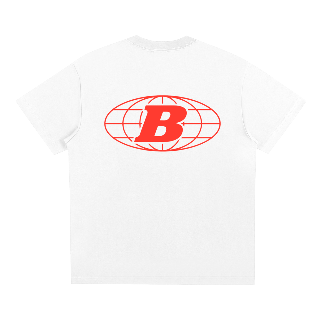 B LOGO TEE - RED