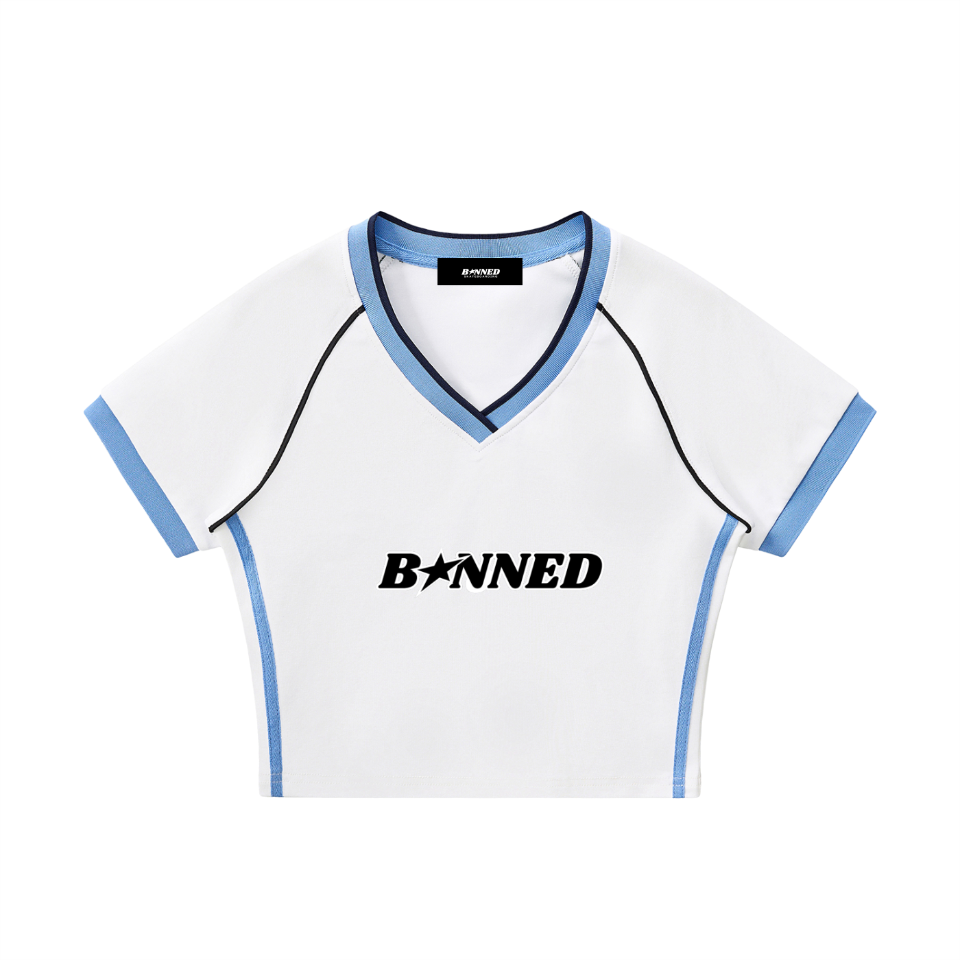 BXNNED CROP TEE