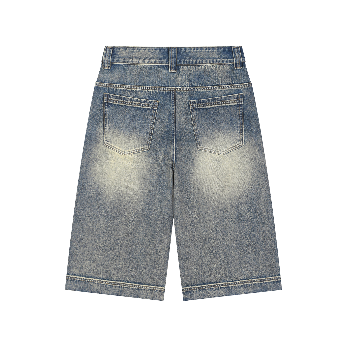 BXNNED BAGGY DENIM SHORTS