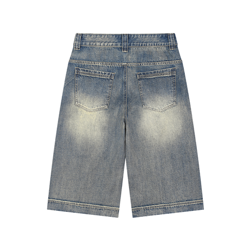 BXNNED BAGGY DENIM SHORTS
