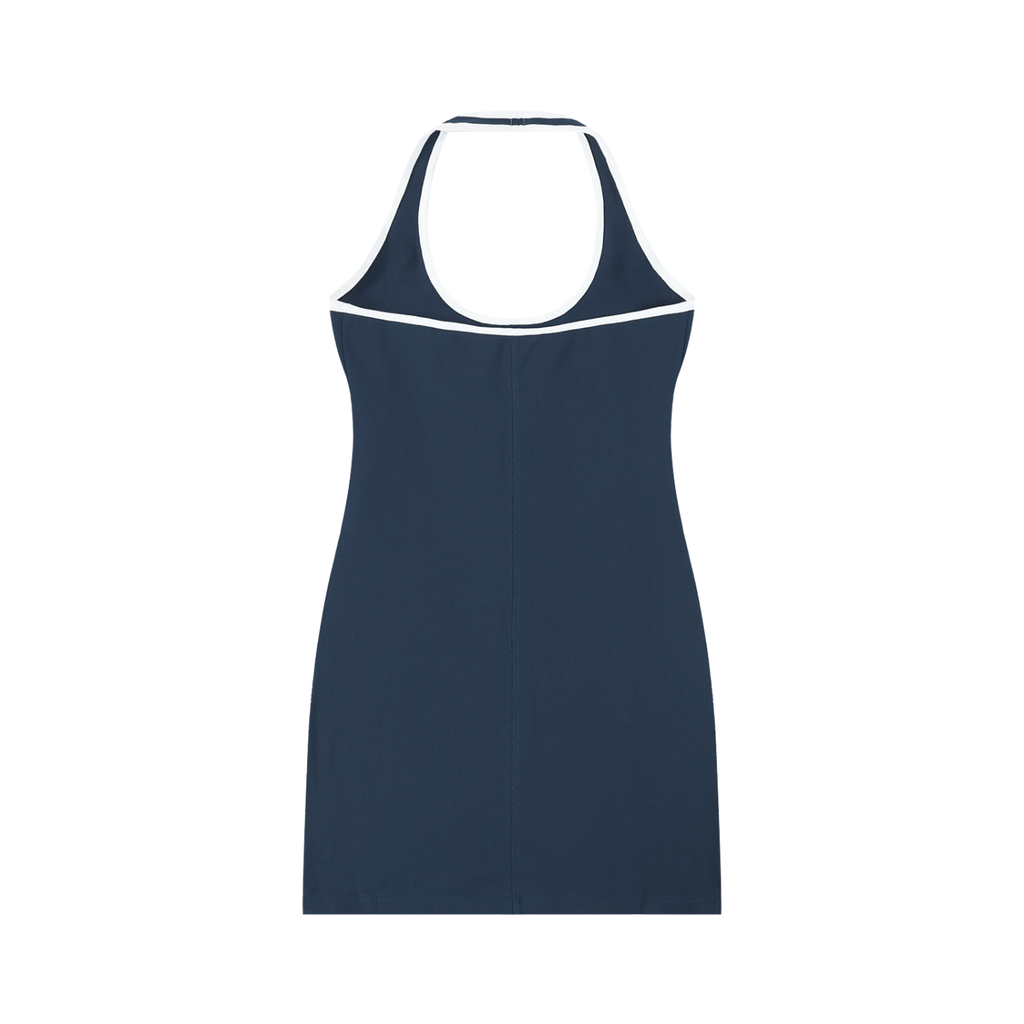 BXNNED HALTER DRESS