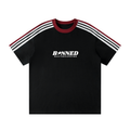 Unisex Colorblock Striped T-Shirt