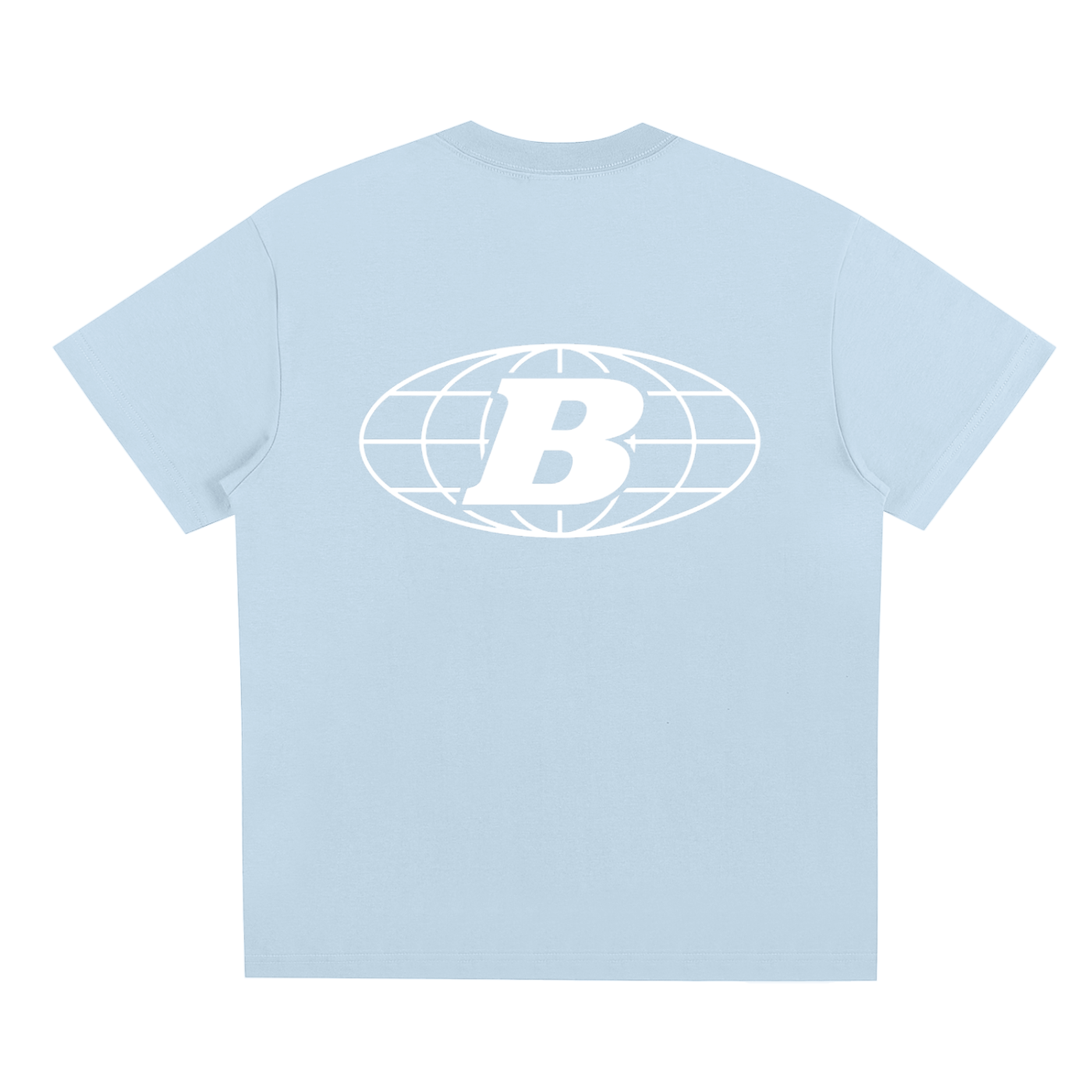 B LOGO TEE - WHITE