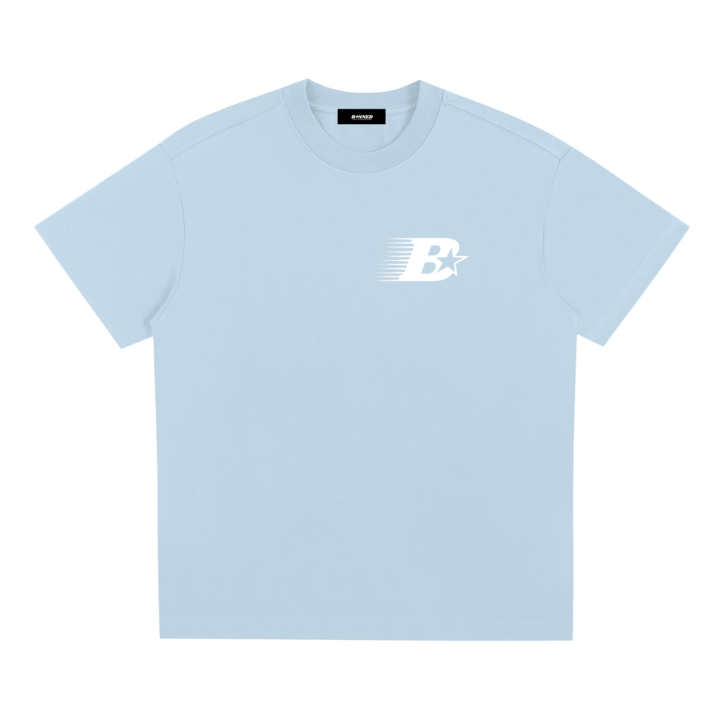 B LOGO TEE - WHITE