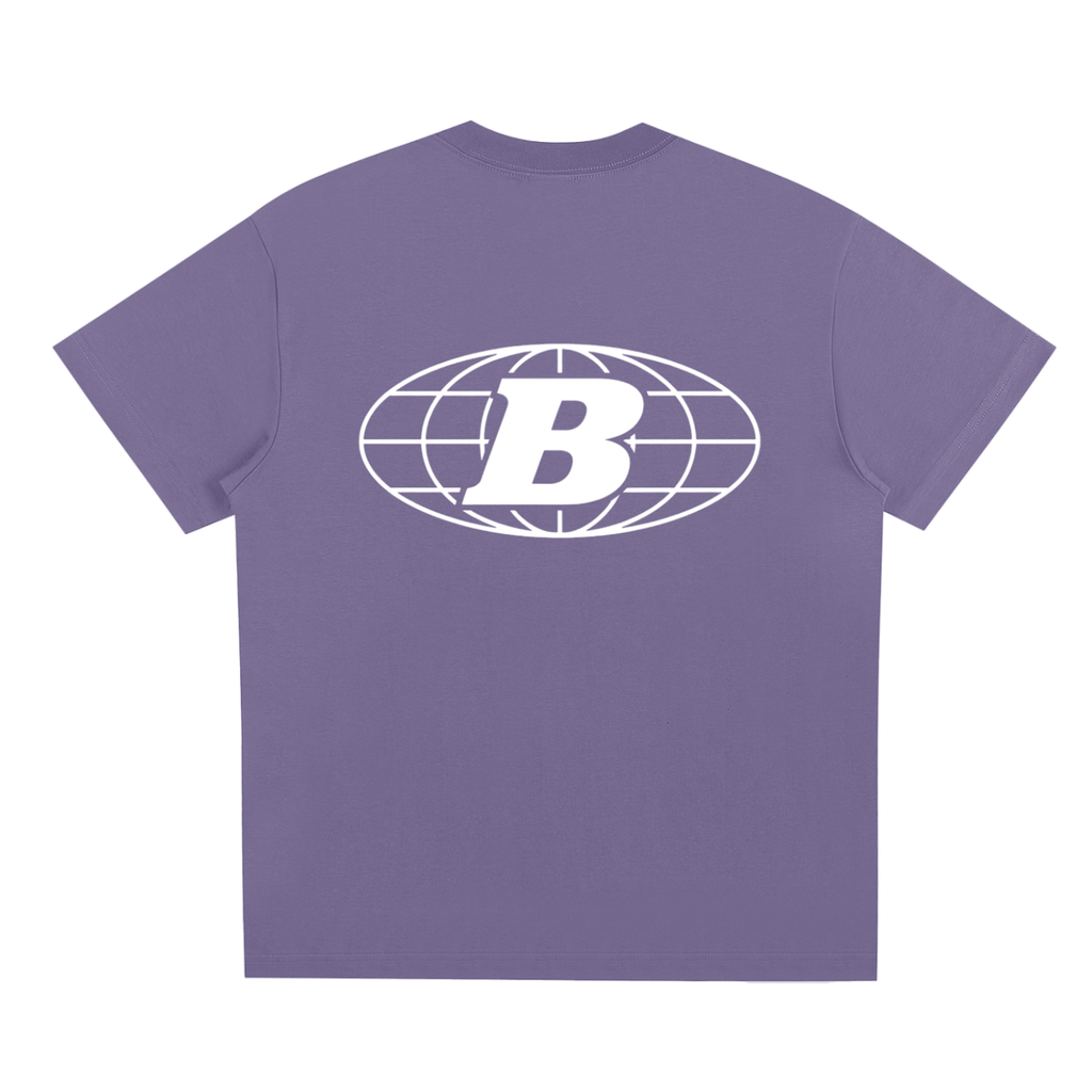 B LOGO TEE - WHITE