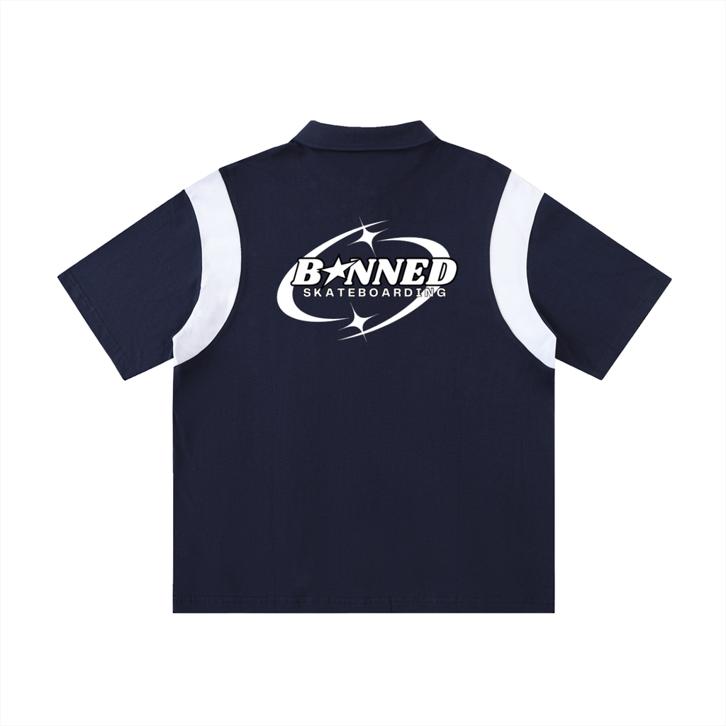 BXNNED CONTRAST POLO