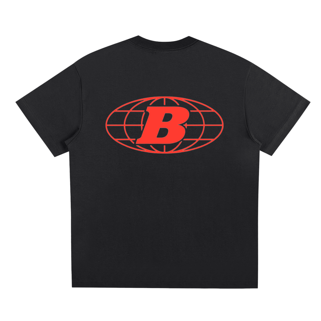 B LOGO TEE - RED