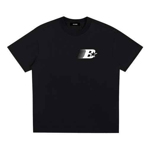 B LOGO TEE - WHITE
