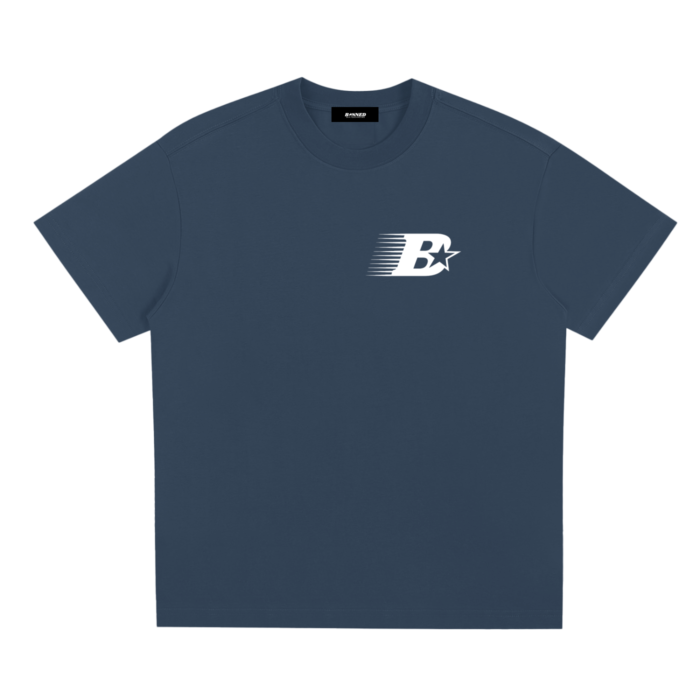 B LOGO TEE - WHITE