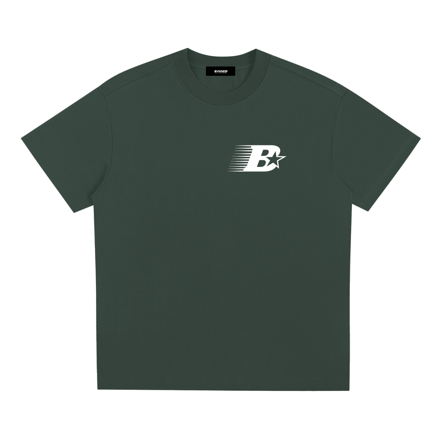 B LOGO TEE - WHITE