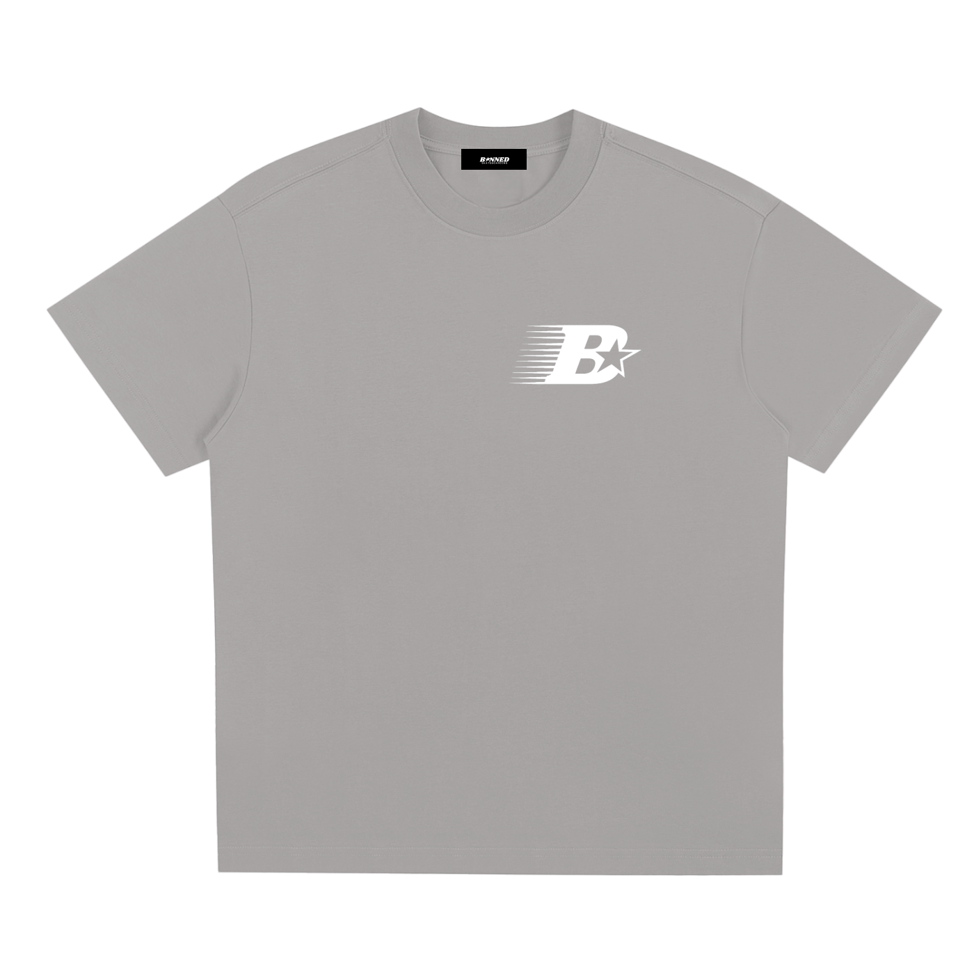 B LOGO TEE - WHITE