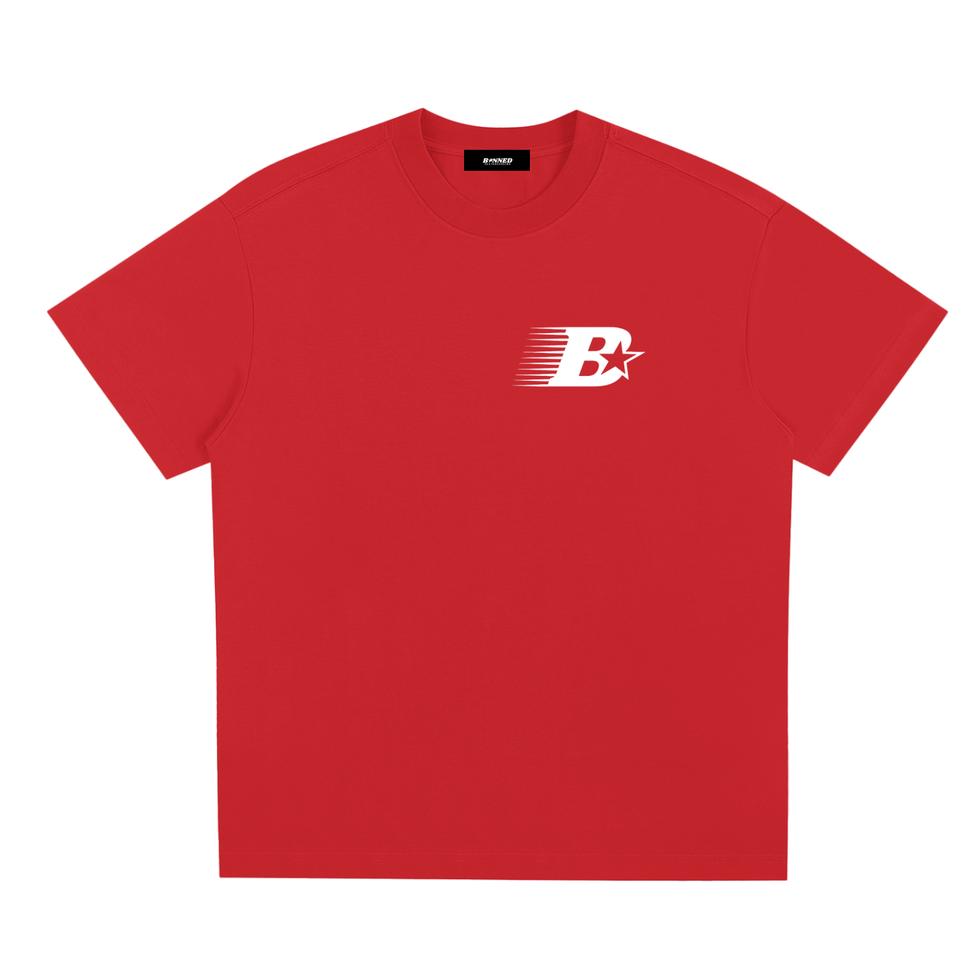 B LOGO TEE - WHITE