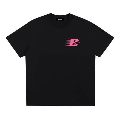 B LOGO TEE - PINK