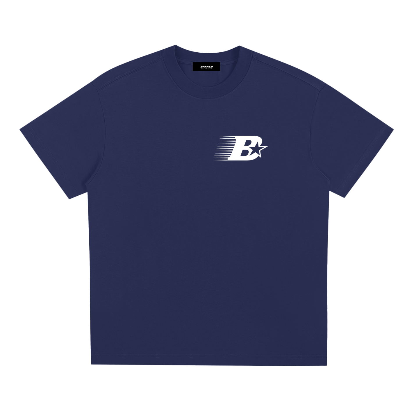 B LOGO TEE - WHITE