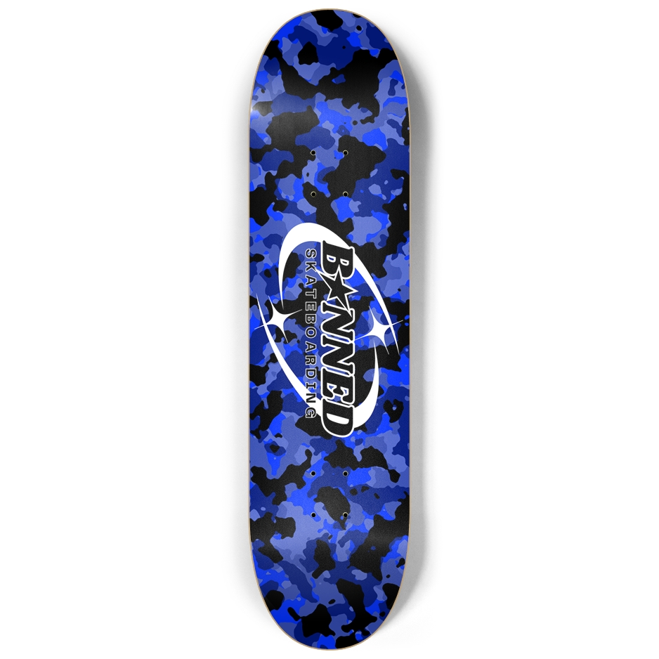 BXNNED CAMO BLUE 8.25